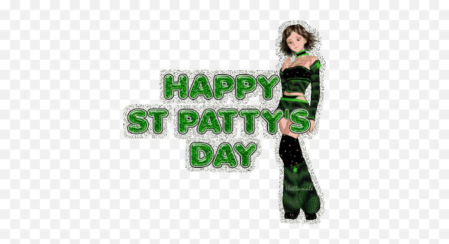 Happy St - Glitter Happy St Day Gif Emoji,Emoticons St.patricks Birthday