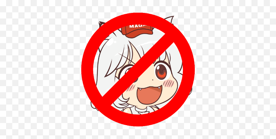 No Awoo Zone Maga Momiji Know Your Meme - No Awoo Emoji,Emotion Clip Art