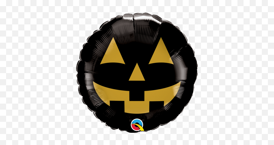 Halloween - Blue Foil Round Balloon Emoji,Halloween Emoji Cakes
