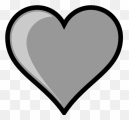 Free Gray Heart Cliparts Download Free Clip Art Free Clip - Gray Heart Clipart Emoji,Cat Heart Emoji Meme