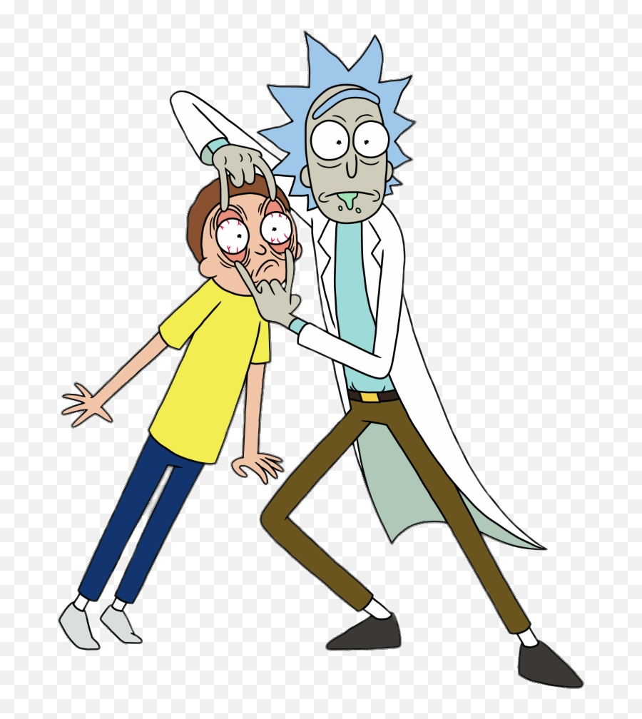 Mee6 Face - Shefalitayal Ricky E Morty Png Emoji,Rick And Morty In Emojis