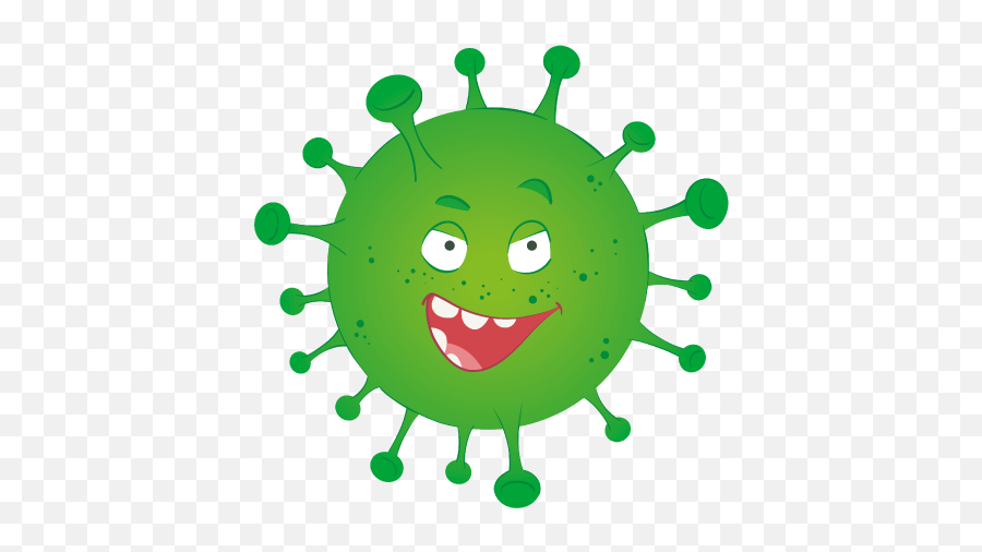 Una Preoccupazione In Meno - Cartoon Virus Emoji,Emoticon Vomito