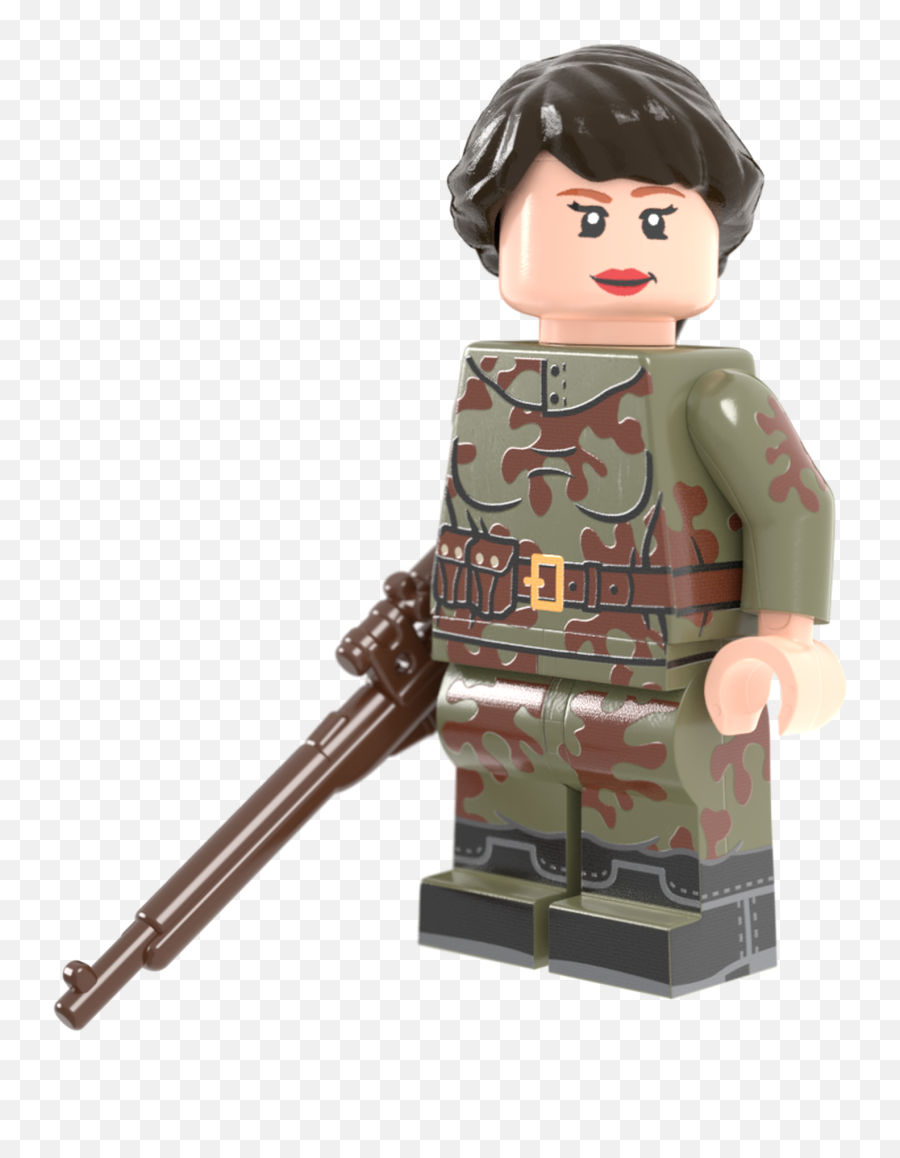 Russian Female Sniper - Brickmania Toys Soldier Lego Ww1 German Emoji,Sniper Emoticon Cat