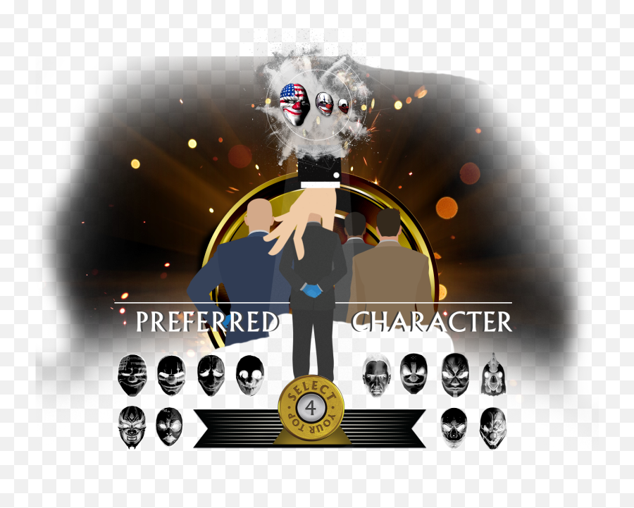 Payday 2 - Payday 2 Preferred Character Emoji,Payday 2 Steam Profile Emoticon Art
