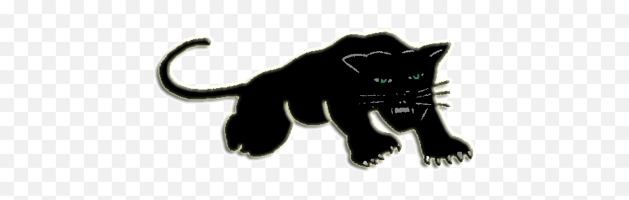 Transparent Gif - Panther Gif Transparent Background Emoji,Vblack Panther Emojis