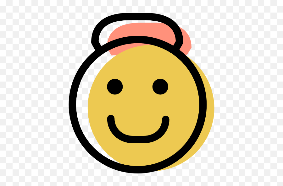 Girl Emoticon Emo Free Icon Of Color - Happy Emoji,Girl Emoticon
