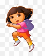 Dora The Explorer - Cute Dora Emoji,