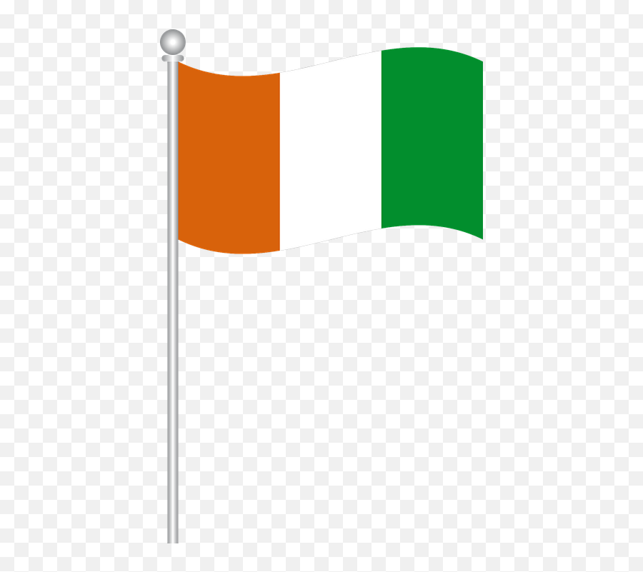 Ivory Coast Flag Png Transparent Images - Le Drapeau De La Transparent Ivory Coast Flag Emoji,Drapeau Facebook Emoticons