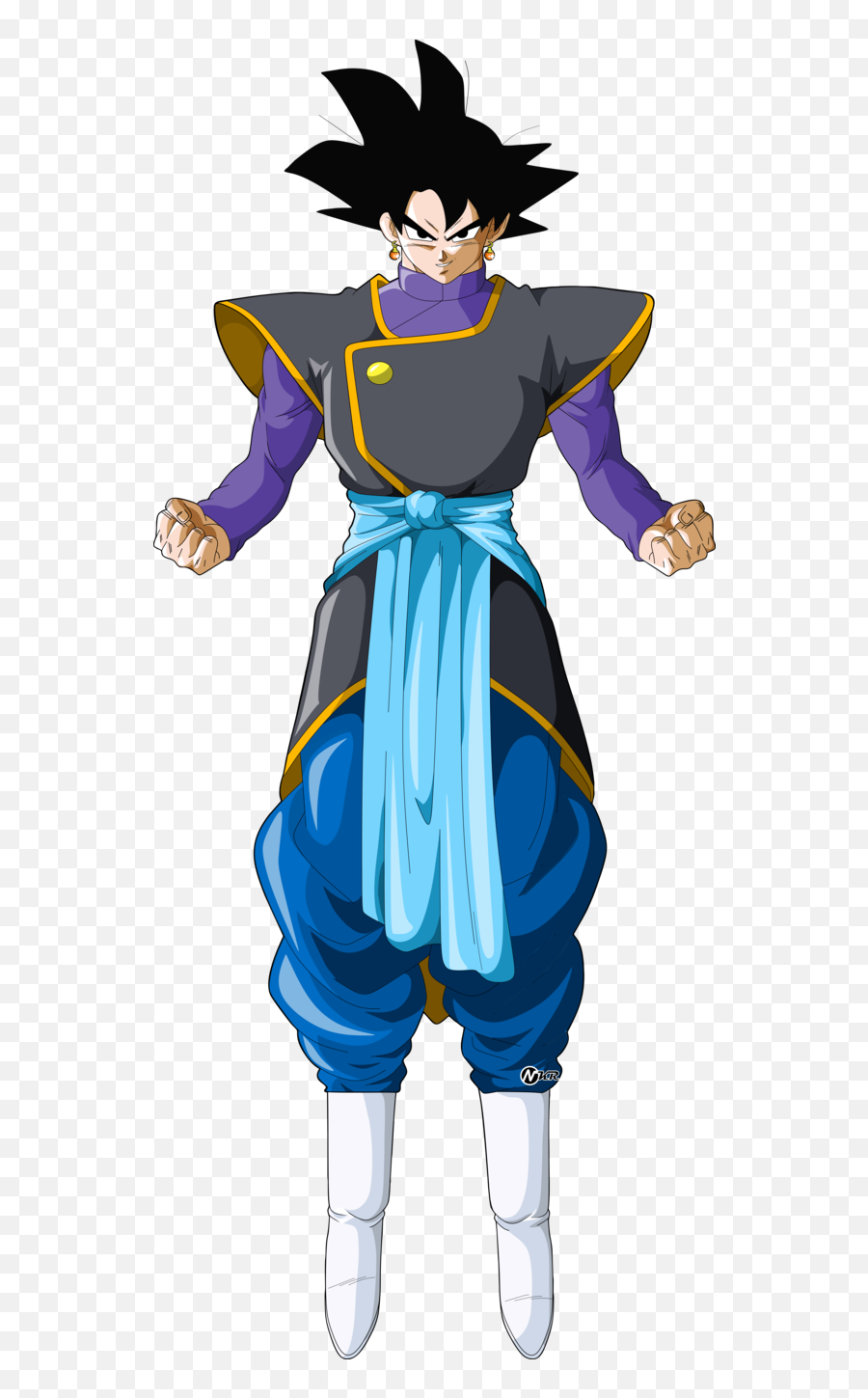 Zamasu Png - Click To Expand Goku Black Zamasu Clothes Dragon Ball Raditz Black Emoji,Super Saiyan Emotions