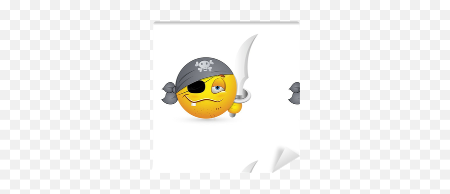 Tapete Smiley - Emoticons Gesicht Vektor Pirate Blick U2022 Pixers Wir Leben Um Zu Verändern Happy Emoji,Pirate Emoticon