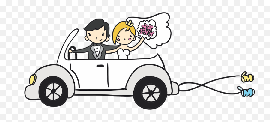 Clipart Car Wedding Clipart Car - Wedding Car Clipart Emoji,Car And Swimmer Emoji