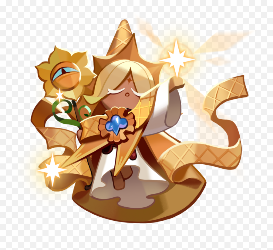 Pure Vanilla Cookie Cookie Run Kingdom Wiki Fandom Emoji,Golden Sun Emotion Icon