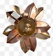 Lotus Candle Holder Two Layer - Fan Emoji,Two Swords Emoji