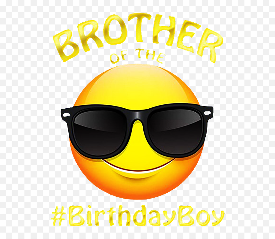 Brother Of The Birthday Boy Emoji Toddler T - Shirt For Sale,Chart With Upwards Trend Emoji