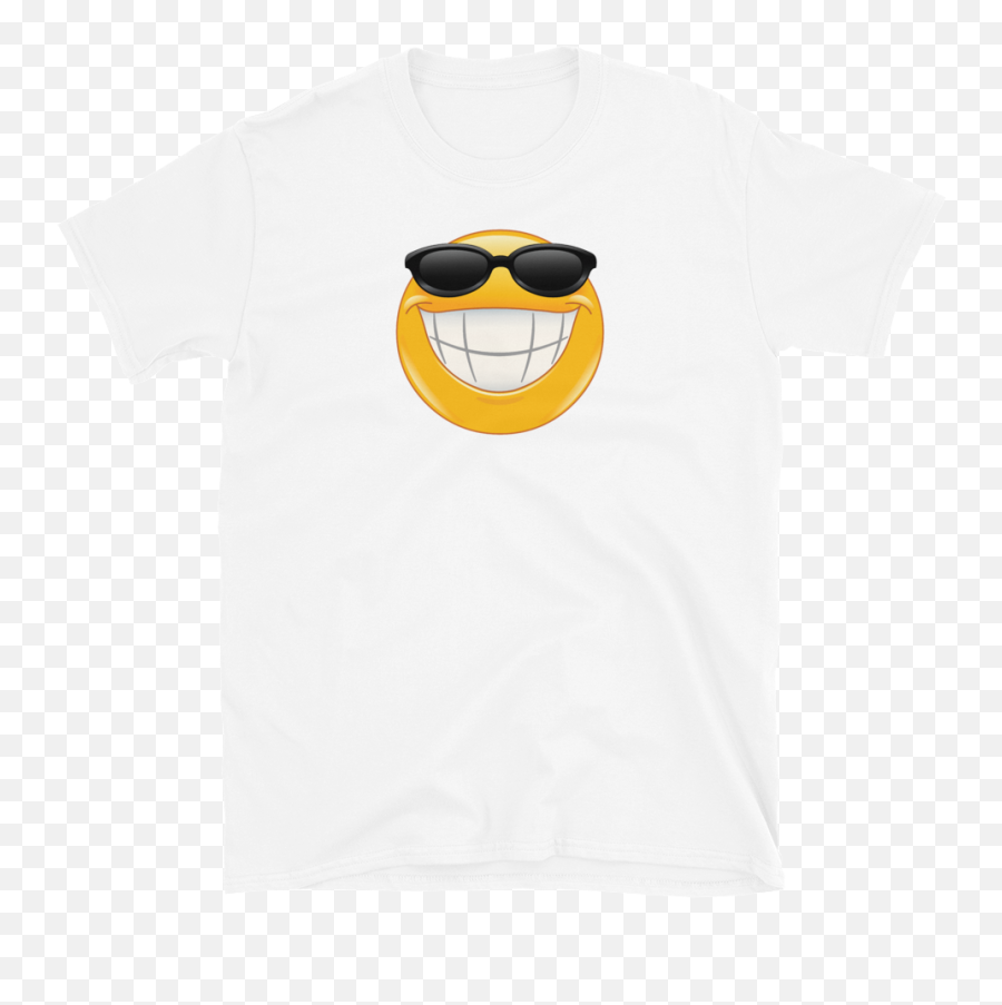 Big Teeth Smile Unisex T - Shirt U2013 Emoji,Smile With Hands Up Emoji