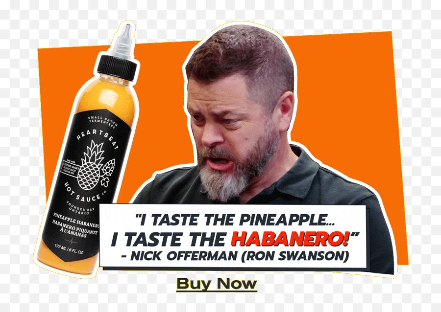 Hot Ones Hot Sauces - Man Emoji,Nick Offerman Emojis