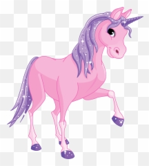 Unicorn Top Pony Clip Art Free Clipart - Pink Unicorn Png Emoji,Unicornio Emoji