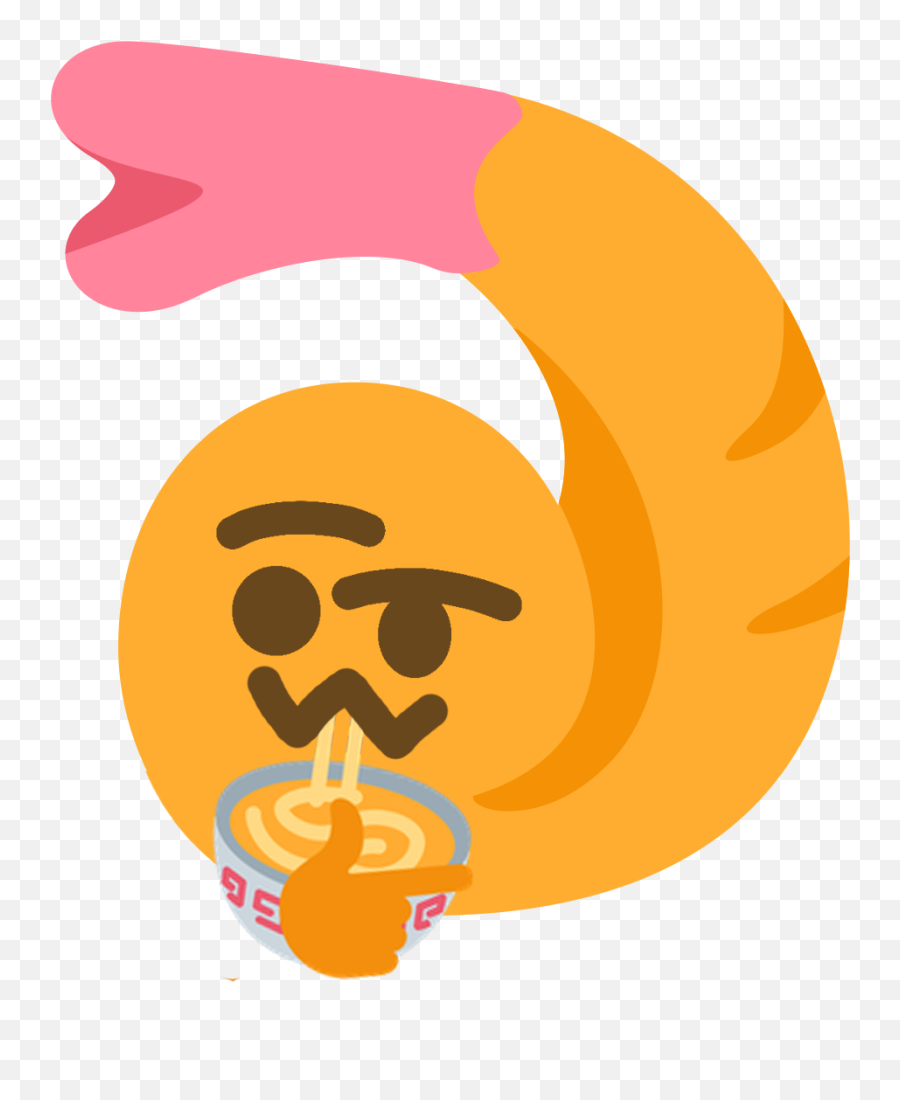 Thonkanoodle - Shrimp Discord Emoji,Noodles Emoji