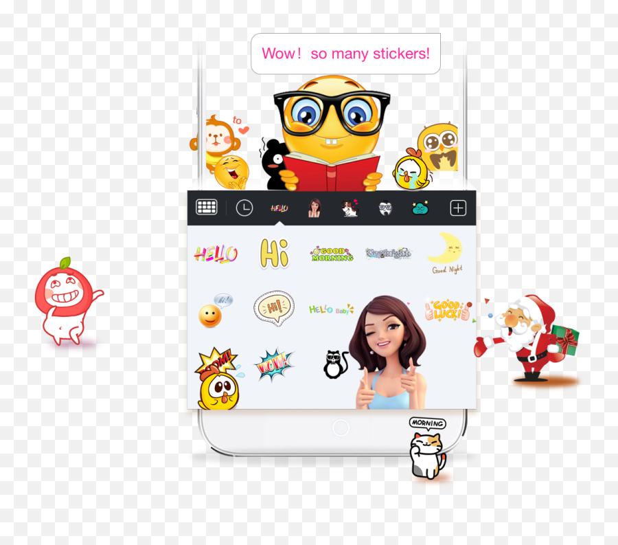 Dotc United - Natal Emoji,Flash Emoji Keyboard