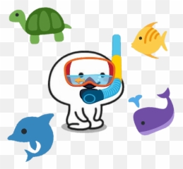 Sticker Pentol Cosplay List - Fish Emoji,Emoji Cosplay
