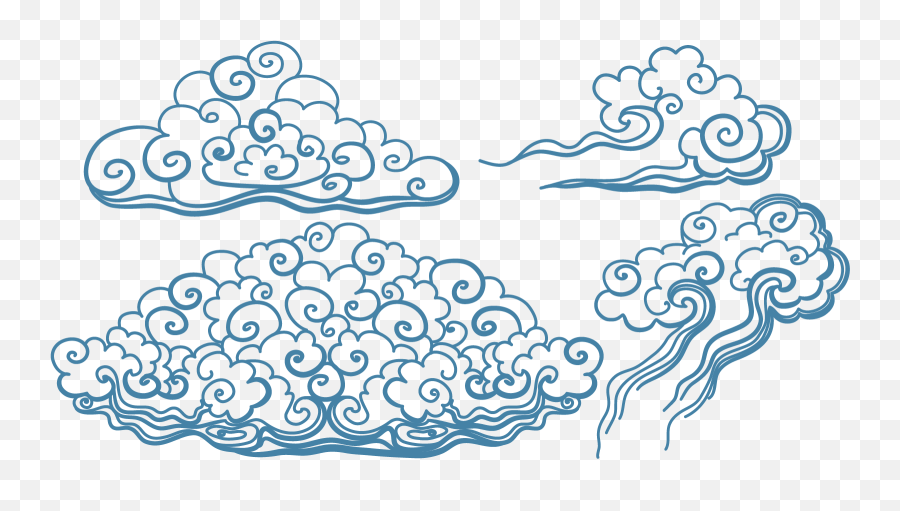 Download Blue Tattoo Art Vector Clouds Irezumi Japan Clipart - Irezumi Cloud Emoji,Frog Emoticon Japanese