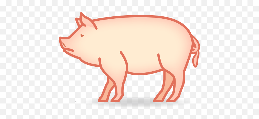 Pig Id 12453 Emojicouk - Domestic Pig,Pig Nose Emoji