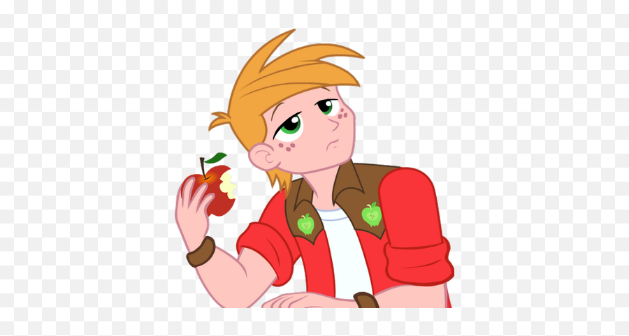 Big Macintosh Machampdark Twitter - My Little Pony Equestria Girls Big Mac Emoji,No Homo Emoji