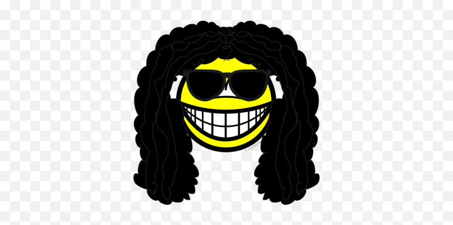 Smilies Emofaces - Rocker Smile Emoji,Rocker Emoticons