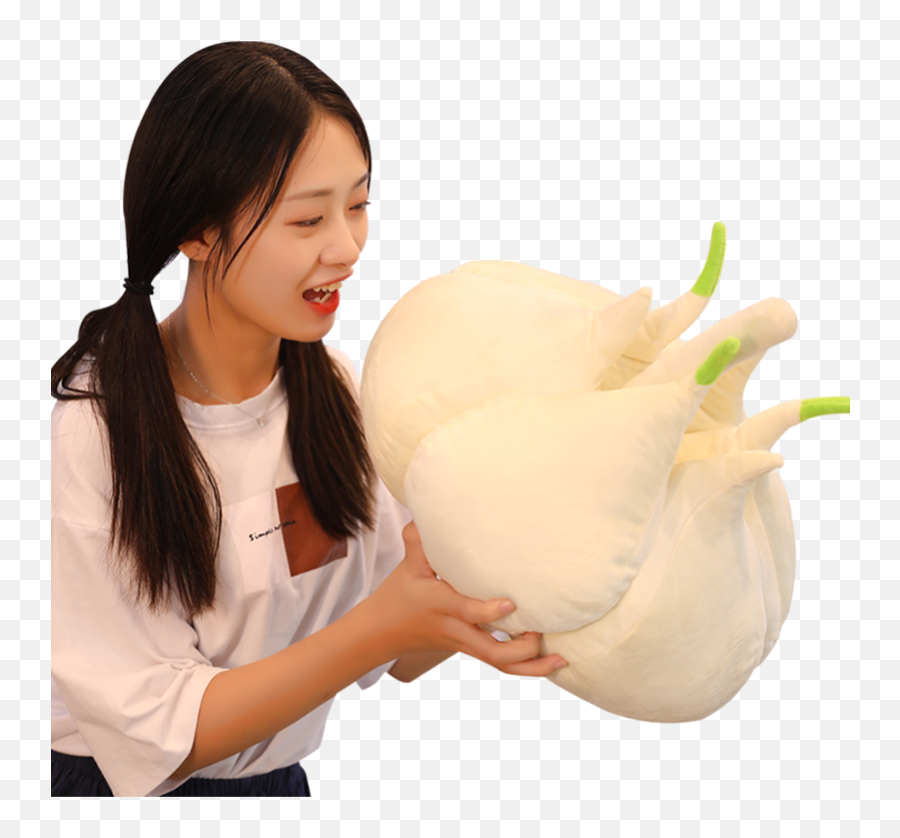 Cute Vegetable Cartoon Pillow Garlic Dude - Hot Offer C75cc Garlic Plushie Emoji,Emoji Backrest Pillow