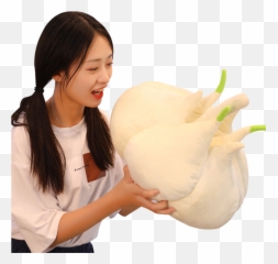 Cute Vegetable Cartoon Pillow Garlic Dude - Hot Offer C75cc Garlic Plushie Emoji,Emoji Backrest Pillow