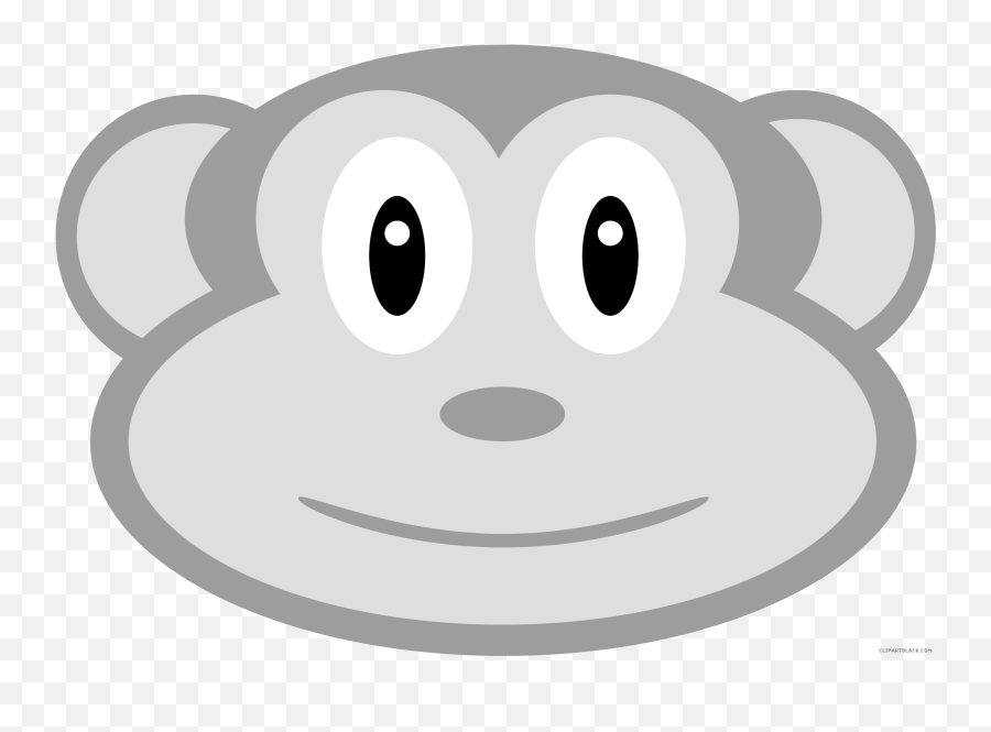 Monkey Face Clipart - Smiley Png Download Full Size Happy Emoji,Monkey Face Emoji