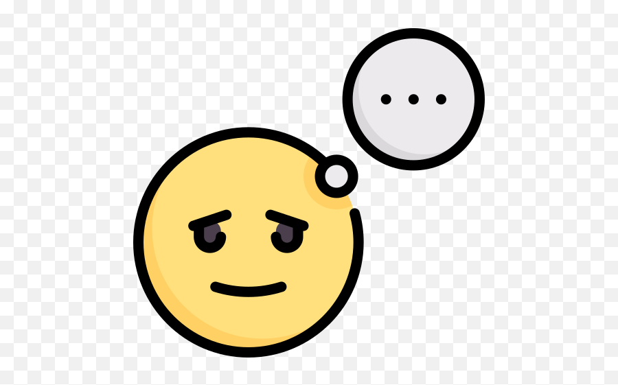 Introvert - Free User Icons Emoji Introvertido,Doubtful Emoji