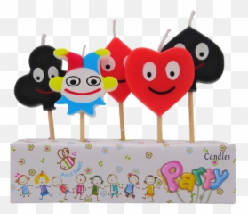 Poker Birthday Candles - Candle Emoji,Emoji Birthday Candles