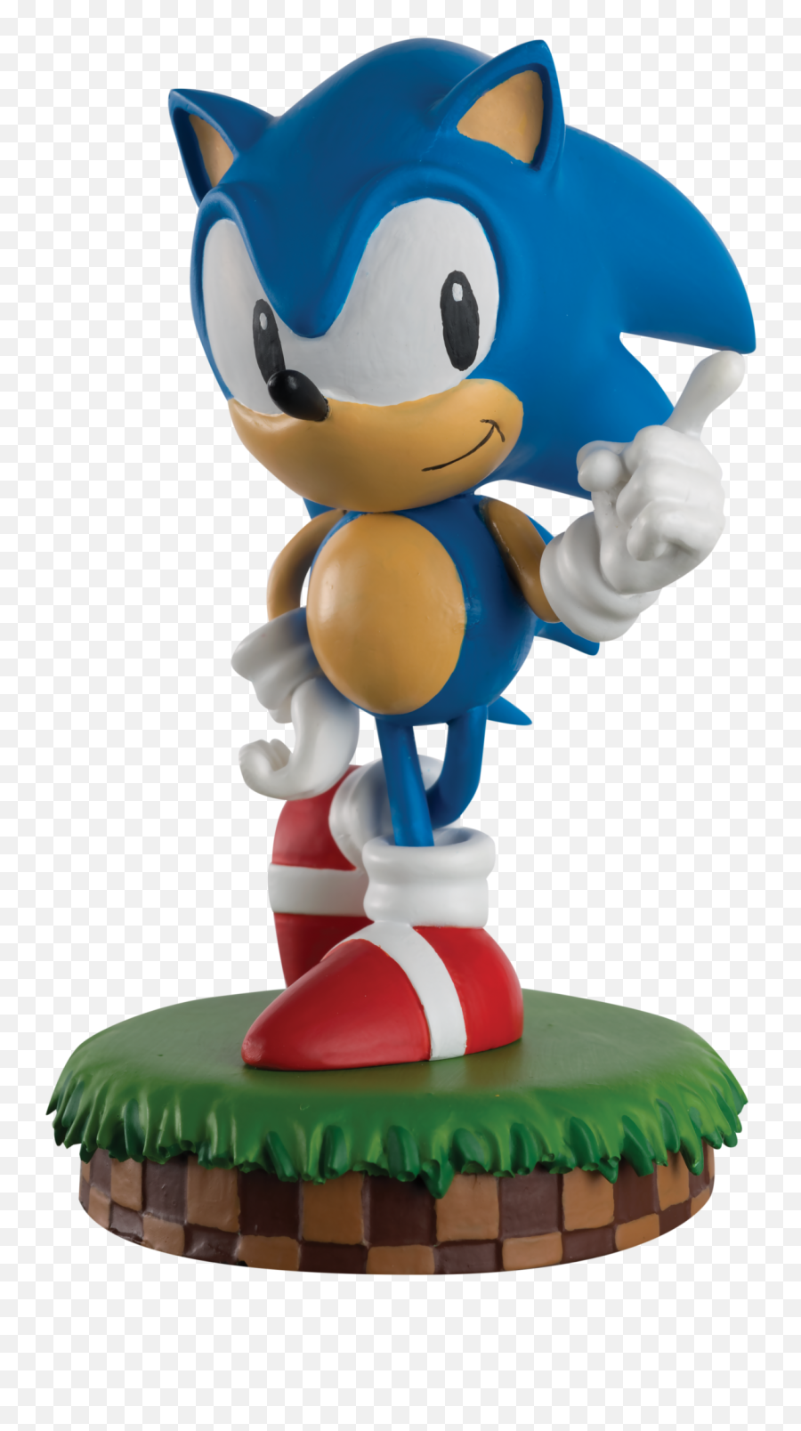 Sonic The Hedgehog Figurine Collection - Sonic The Hedgehog Eaglemoss Emoji,Sonic Spring Emotions