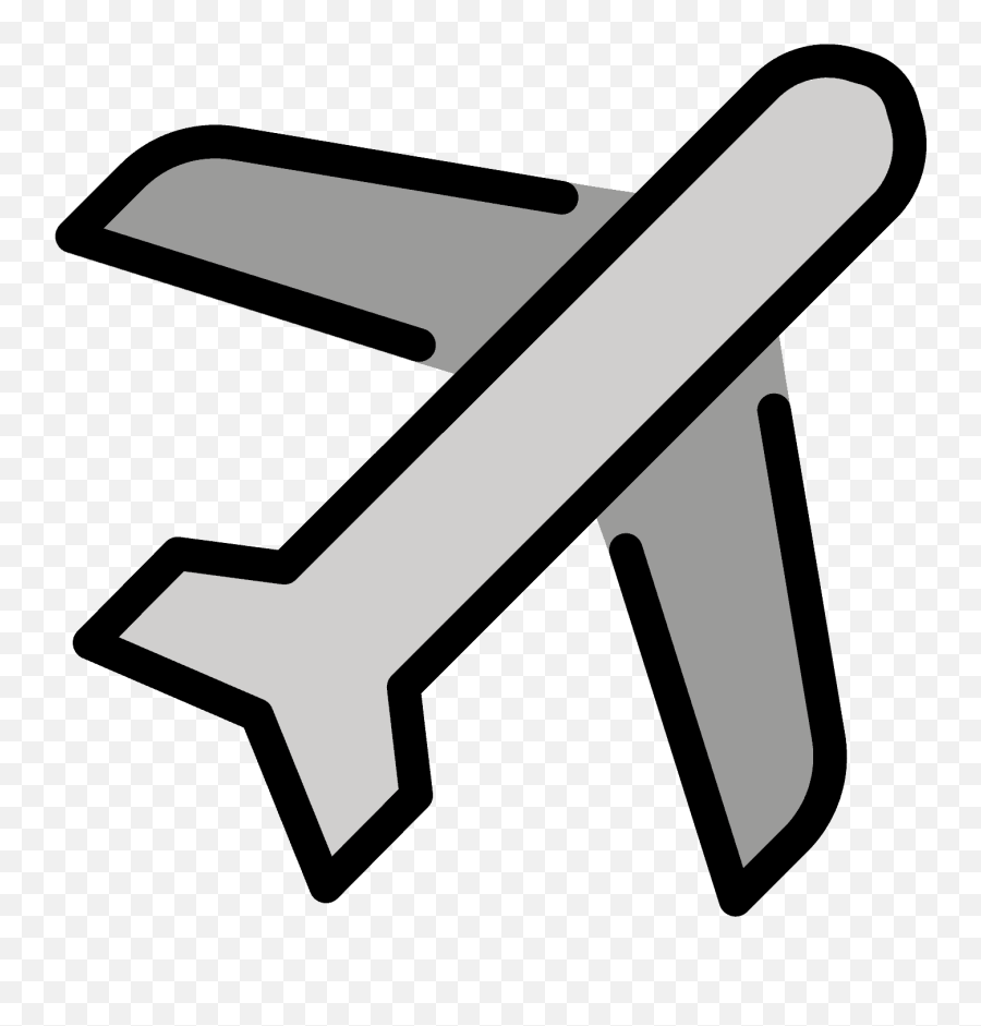Avión Clipart Emoji,Emoticon De Avion Despegando