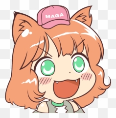 Trumpanime Rick Wilson Controversy - Awoo Girl Emoji,Animatronic Emotion