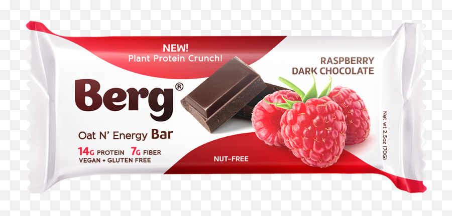 25oz Raspberry Dark Chocolate Energy Bar - Types Of Chocolate Emoji,Chia Pet Emoji Retailers