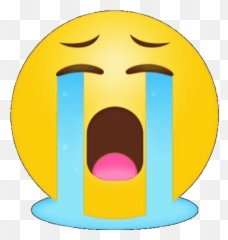 Crying Emoji Sad Icon - Icon Cry Png,Crying Emoji - Free Emoji PNG