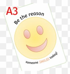 Free Happy Smile Poster A3 Early Years - Happy Emoji,Russian Smile Emoticon