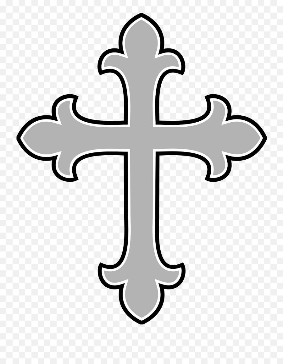 Cross Clipart - Baptism White Cross Png Emoji,Easter Cross Emojis