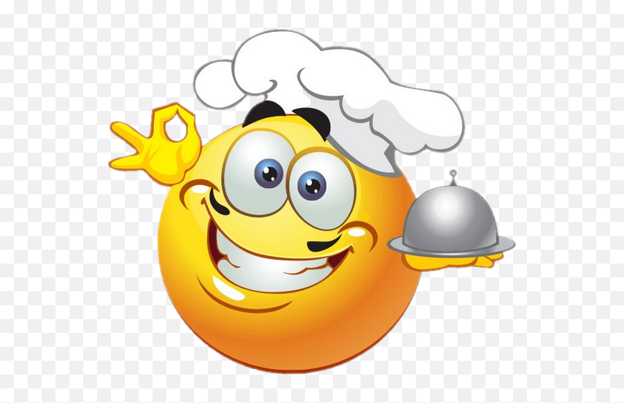 Smiley Chef Cuisinier - Bon Appetit Emoji,Chef Emoji