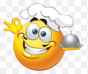 Smiley Chef Cuisinier - Bon Appetit Emoji,Chef Emoji