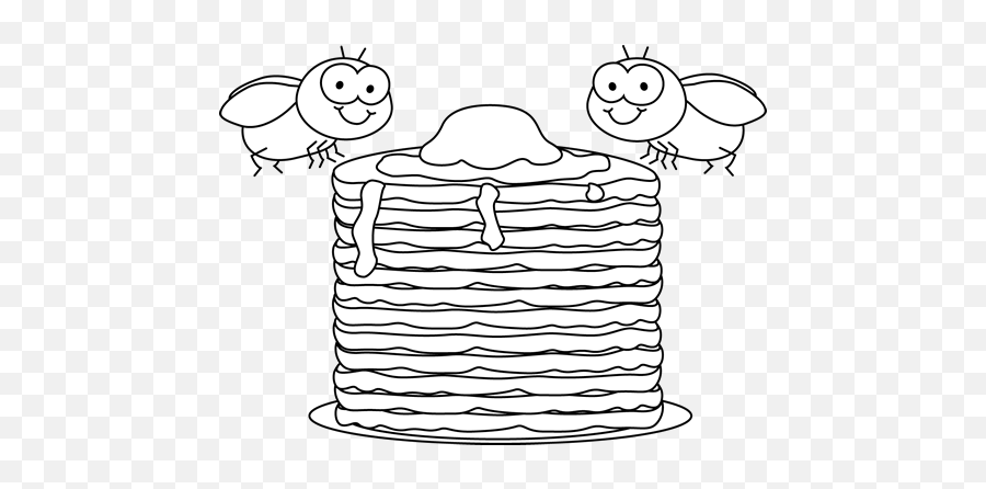 Free Black And White Food Pictures - Flies On Food Clipart Black And White Emoji,Black And White Cute Coloring Sheets Of Foods And Emojis
