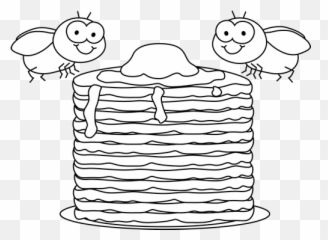 Free Black And White Food Pictures - Flies On Food Clipart Black And White Emoji,Black And White Cute Coloring Sheets Of Foods And Emojis