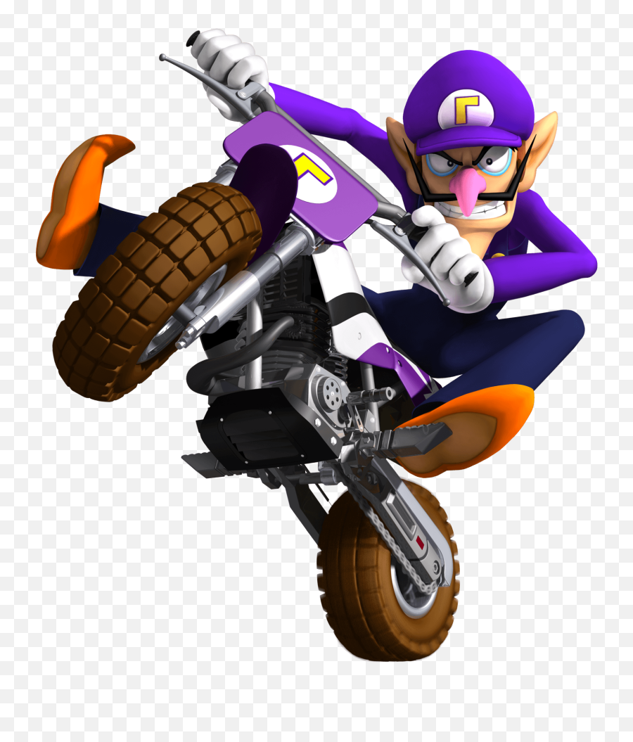 Mario Kart Wii Artwork Including A Massive Selection Of - Mario Kart Waluigi Emoji,Motorbike Emoticon Facebook
