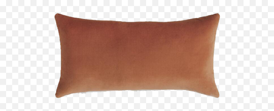 Copper Velvet Lumbar Pillow - Velvet Lumbar Pillow Emoji,Emoticon Character Plush Accent Pillow