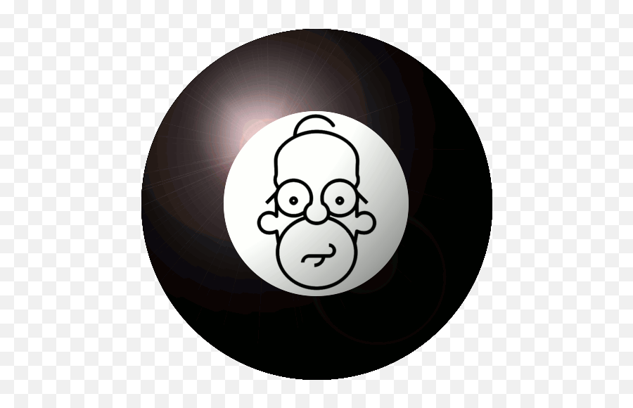 Magic 8 Ball - Cartoon Magic 8 Ball Emoji,Magic 8 Ball Emoticon