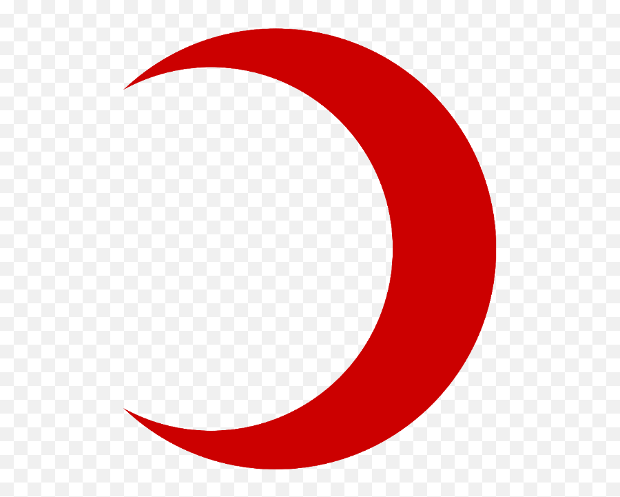 Red Crescent Moon Png - Red Crescent Moon Png Emoji,Cresent Moon Emoji