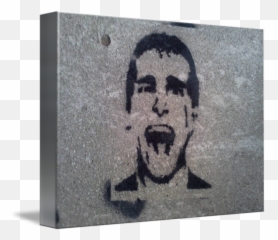 American Psycho Stencil Graffiti - Sketch Emoji,American Psycho The Only Emotions