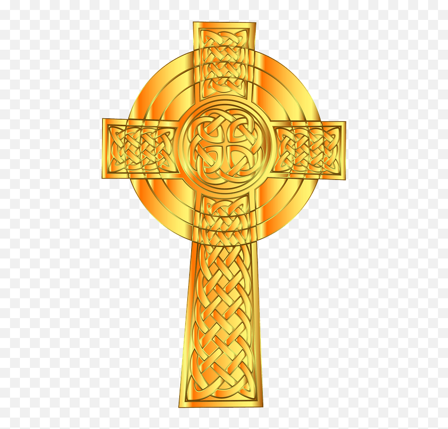 Celtic Cross Clipart - Celtic Cross Emoji,Gold Cross Emojis